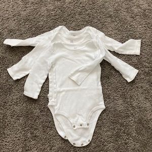 Just One You by Carter's White Bodysuits